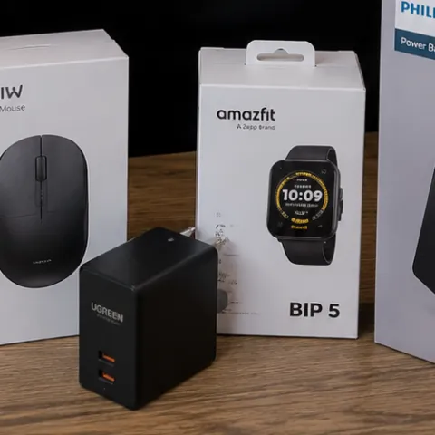 65W GaN Charger + Mouse